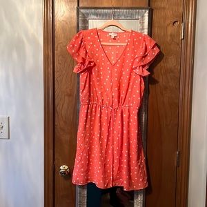 Summer cinch waist dress